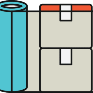 junkstart junk removal moving services graphic icon